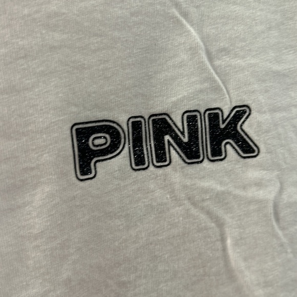 VS PINK Rhinestone Glitter Bling Top - Picture 5 of 8